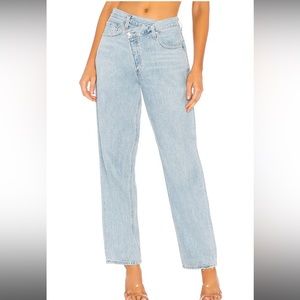 Agolde Asymmetrical Jeans